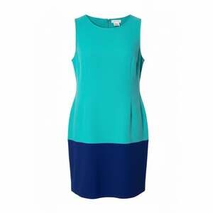 Cooperative blue and purple shift dress size small S B170